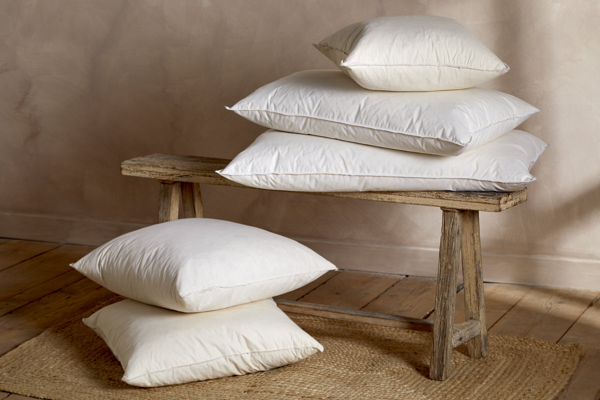 Feather Cushion Inner - Cream