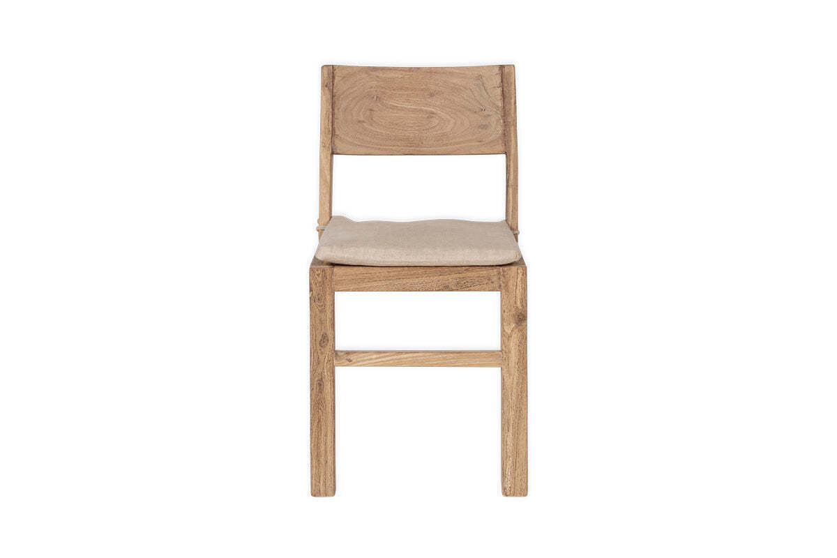 Fioni Reclaimed Wood Dining Chair - Natural