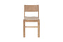 Fioni Reclaimed Wood Dining Chair - Natural
