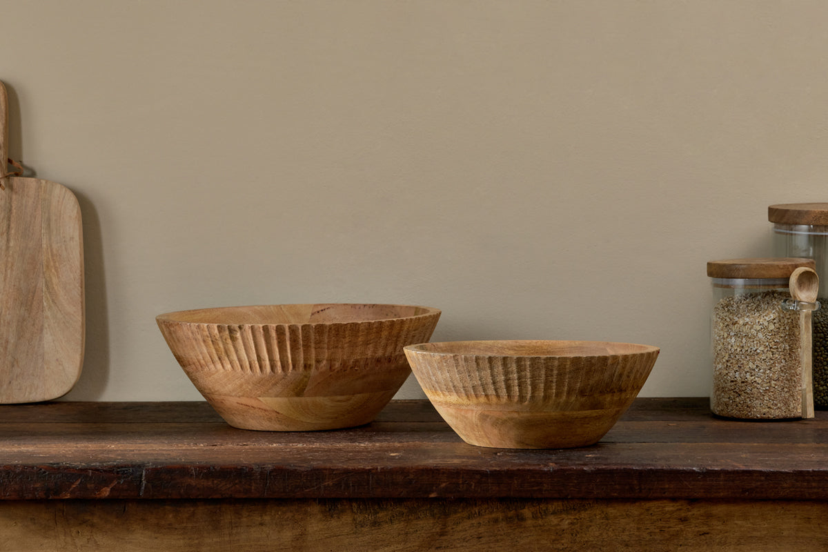 Gavivi Mango Wood Bowl - Natural