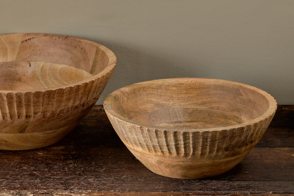 Gavivi Mango Wood Bowl - Natural