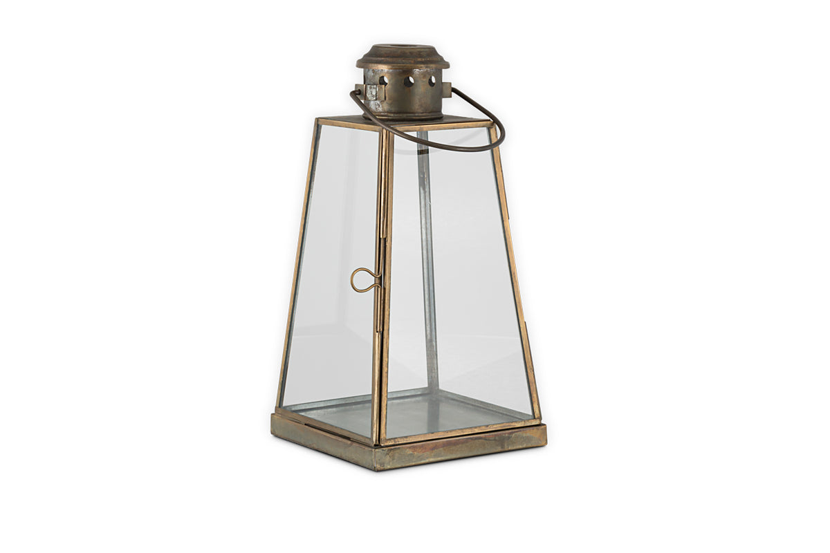 Giva Lantern - Antique Brass-Trade nkuku