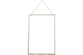 Gigantic Antique Brass Kiko Frame