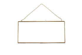 Gigantic Antique Brass Kiko Frame