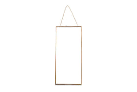 Gigantic Antique Brass Kiko Frame