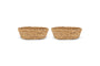 Giti Bread Baskets - Natural (Set of 2)