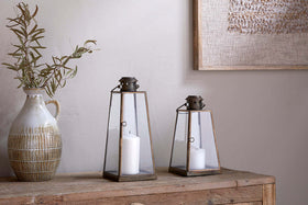 Giva Lantern - Antique Brass