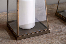Giva Lantern - Antique Brass