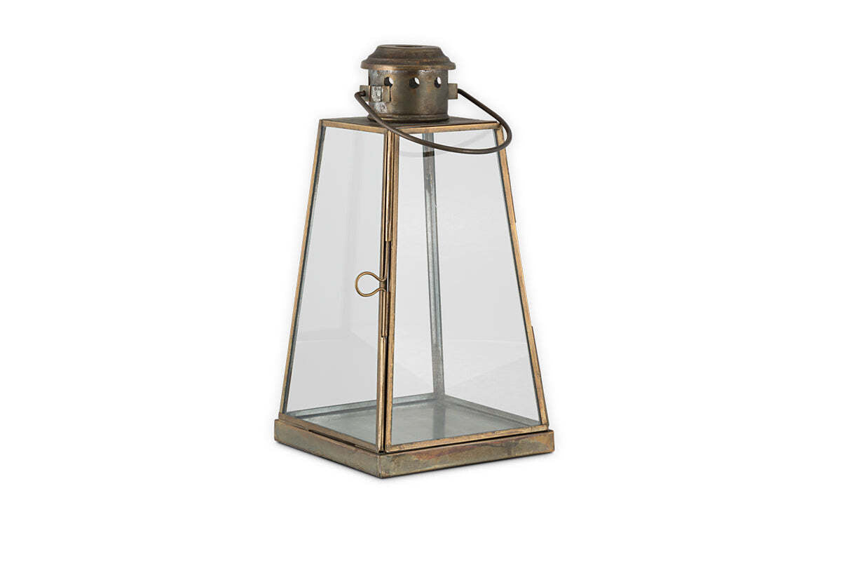 Giva Lantern - Antique Brass