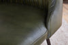 Harsha Leather Dining Chair - Rich Green-Trade nkuku