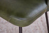 Harsha Leather Dining Chair - Rich Green-Trade nkuku