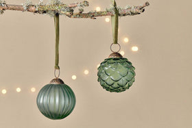 Hara Baubles - Green (Set of 4)