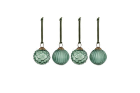 Hara Baubles - Green (Set of 4)