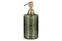 Ilcoso Recycled Hammered Glass Soap Dispenser - Green