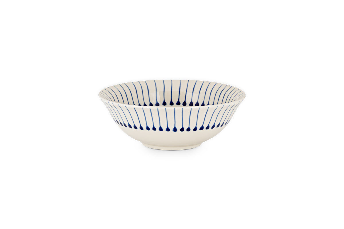 Iba Cereal Bowl - Indigo-Trade nkuku