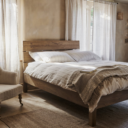 Iya Reclaimed Wood Bed - Natural