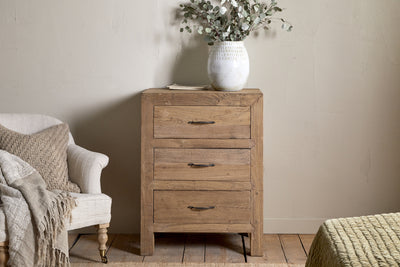 Iya Reclaimed Wood Chest of Drawers - Natural - Small