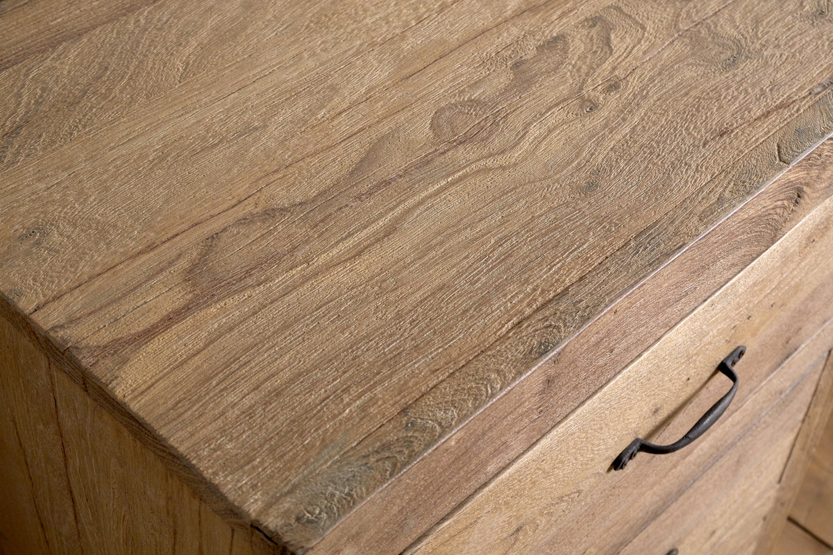 Iya Reclaimed Wood Chest of Drawers - Natural - Small