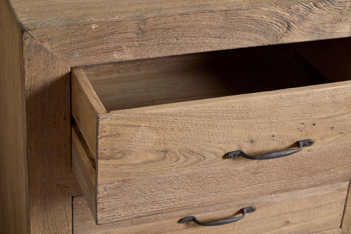 Iya Reclaimed Wood Chest of Drawers - Natural - Small