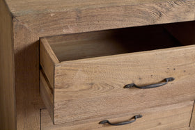Iya Reclaimed Wood Chest of Drawers - Natural - Small
