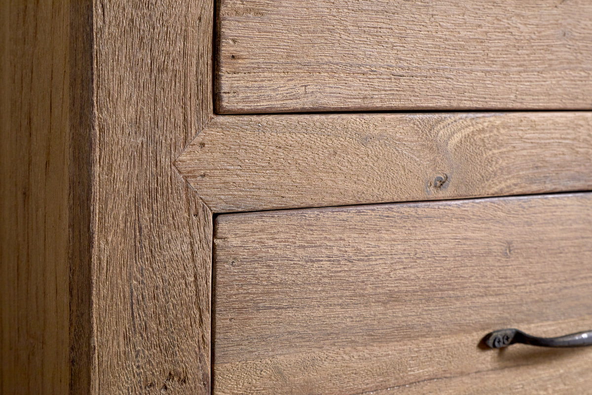 Iya Reclaimed Wood Chest of Drawers - Natural - Small