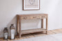 Ibo Reclaimed Wood 3 Drawer Console Table - Natural-Trade nkuku