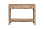 Ibo Reclaimed Wood 3 Drawer Console Table - Natural-Trade nkuku