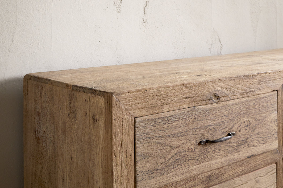 Iya Reclaimed Wood Chest of Drawers - Natural - Large