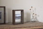 Indu Standing Mango Wood Frame - Dark Ash