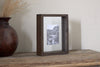 Indu Standing Mango Wood Frame - Dark Ash