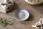 Indigo Drop Garlic Grater - Cream & Indigo
