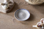 Indigo Drop Garlic Grater - Cream & Indigo