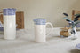 Indigo Drop Jug - Cream & Indigo - Small