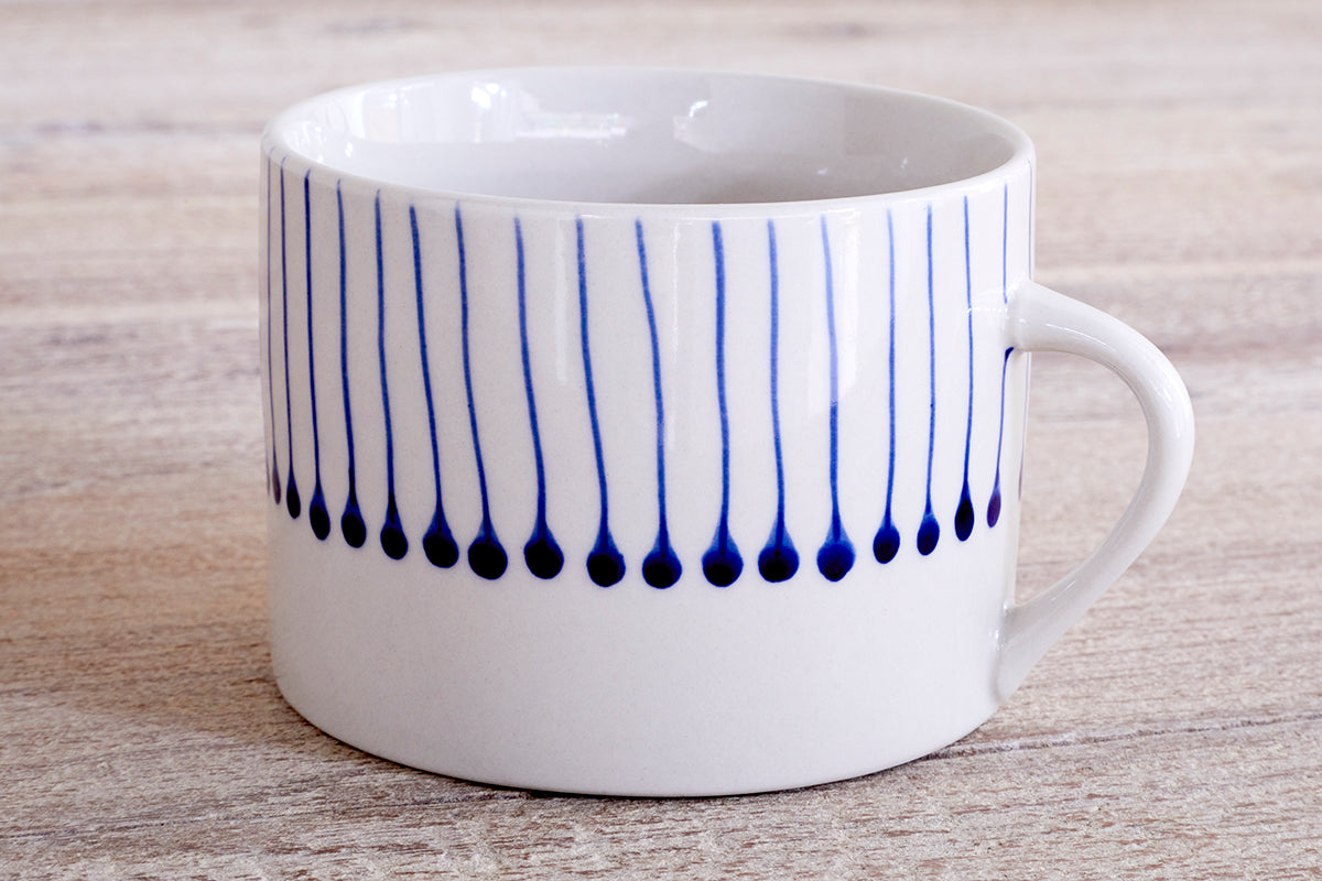 Iba Mug - Indigo - (Set of 2)-Trade nkuku