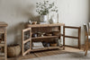 Ibo Reclaimed Wood & Glass Sideboard - Natural