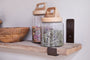 Ibo Reclaimed Wood & Iron Shelf - Natural-Trade nkuku