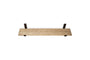 Ibo Reclaimed Wood & Iron Shelf - Natural-Trade nkuku