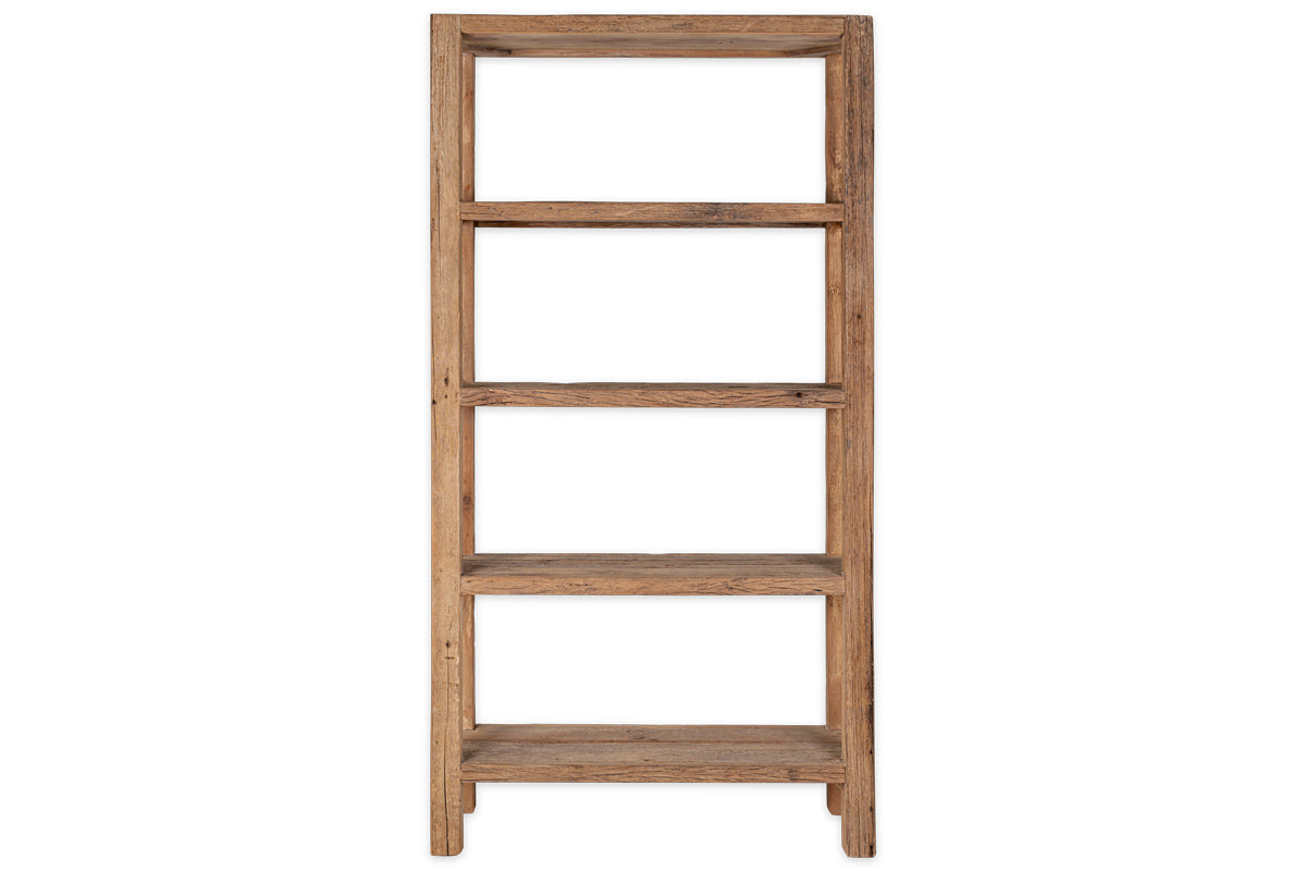 Ibo Reclaimed Wood Shelf - Natural - Wide-Trade nkuku