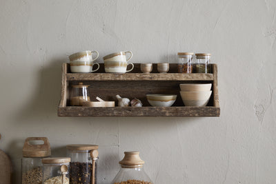 Ibo Reclaimed Wood Storage Shelf - Natural