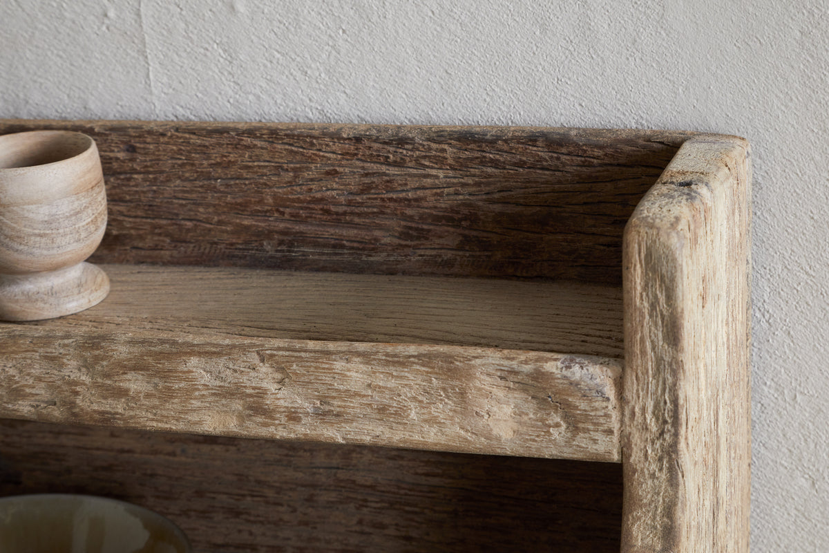 Ibo Reclaimed Wood Storage Shelf - Natural