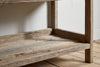 Ibo Reclaimed Wood Pantry Standing Shelves - Natural