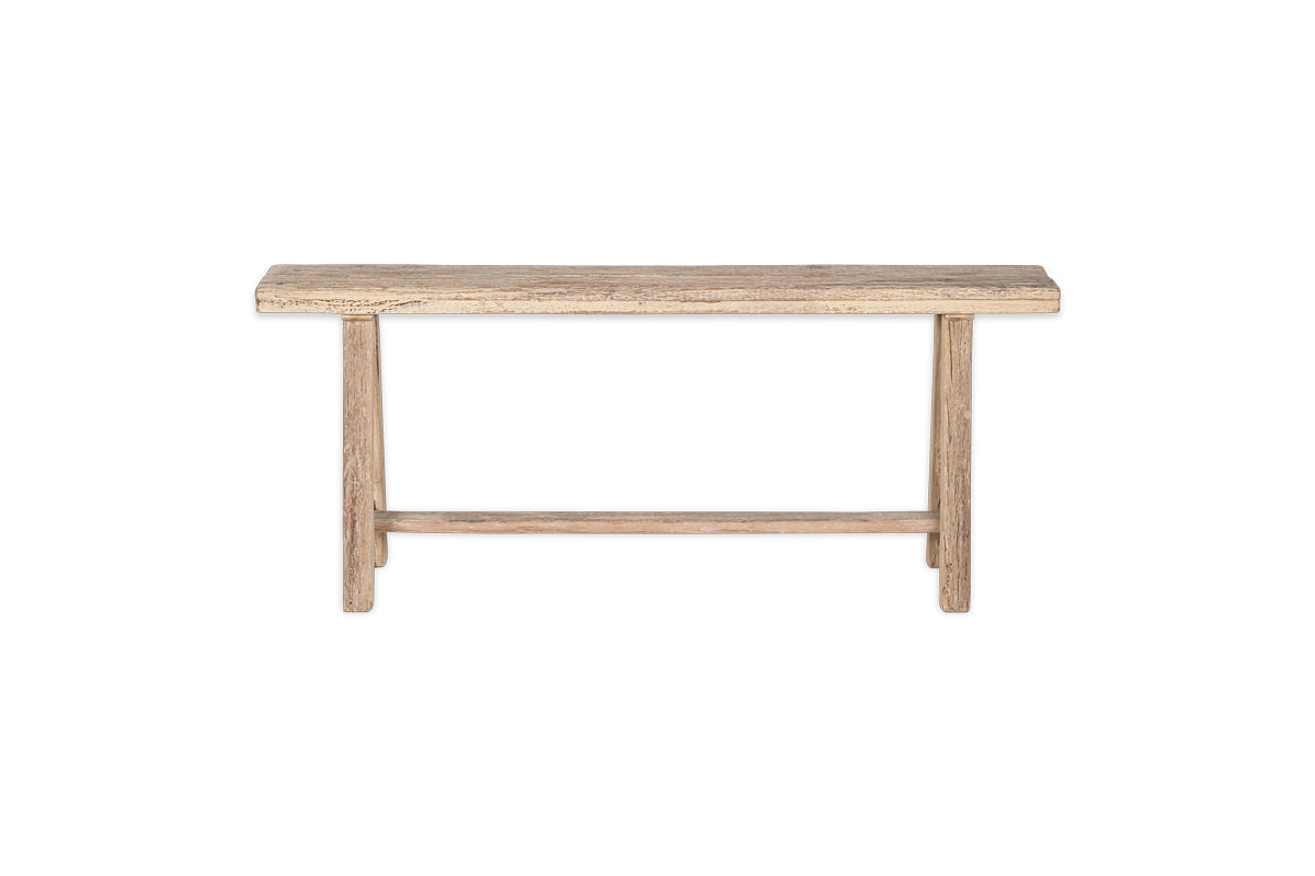 Ibo Reclaimed Wood Long Bench - Natural