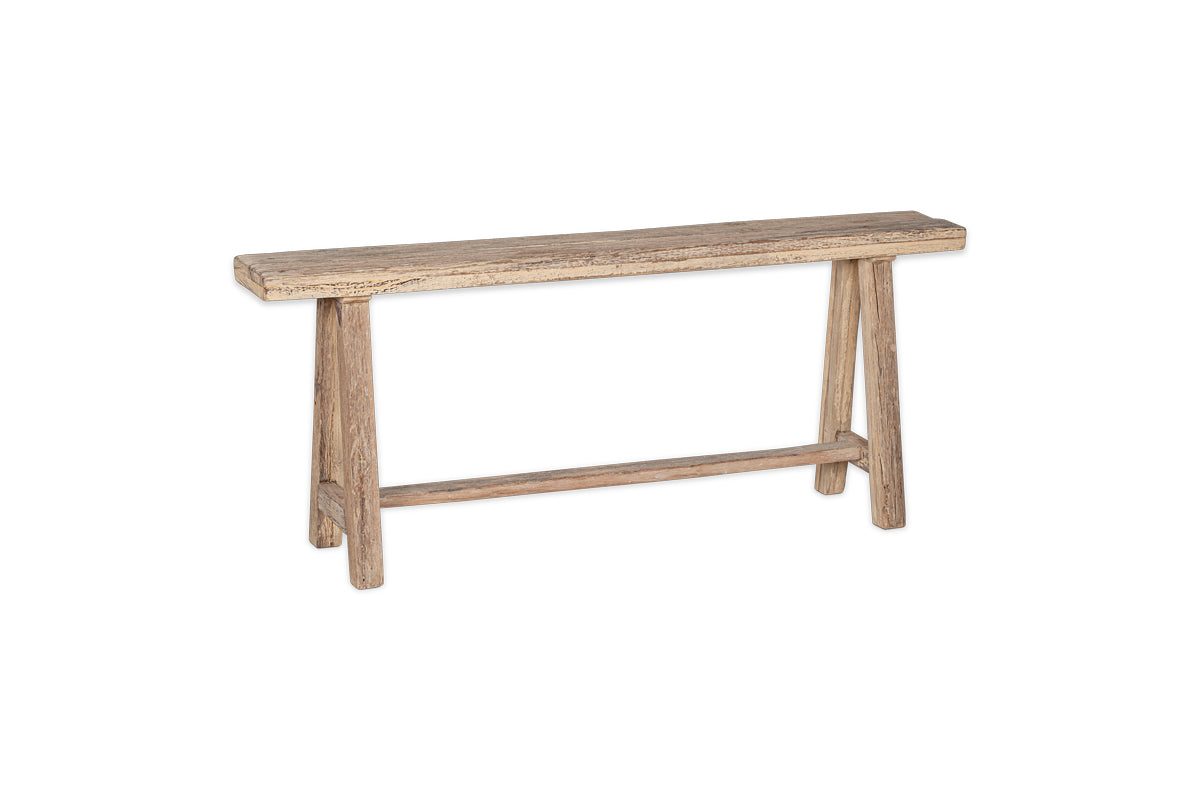 Ibo Reclaimed Wood Long Bench - Natural