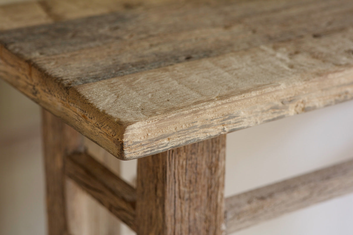 Ibo Reclaimed Wood Console Table - Natural