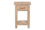 Ibo Reclaimed Wood Bedside Table - Natural