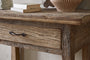 Ibo Reclaimed Wood 1 Drawer Console Table - Natural