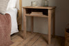 Iya Reclaimed Wood Bedside Table - Natural