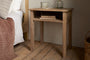 Iya Reclaimed Wood Bedside Table - Natural