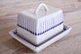 Iba Butter Dish - Indigo