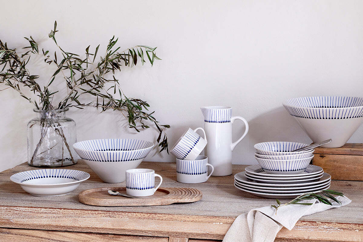 Iba Butter Dish - Indigo